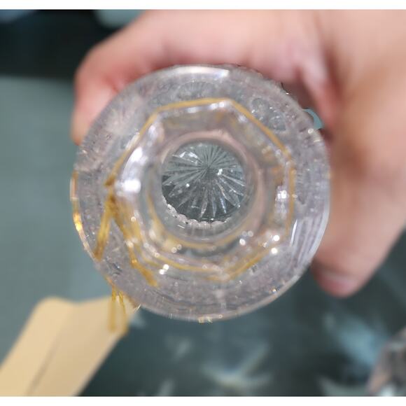 American Brilliant Period, Dorflinger Middlesex/Marlboro Cut Glass Decanter - Picture 9 of 11